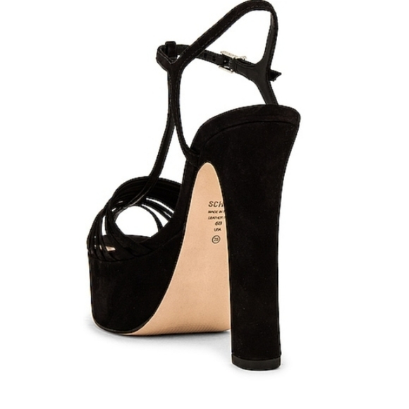 SchutzRoxi suede platform shoes - Picture 3 of 4